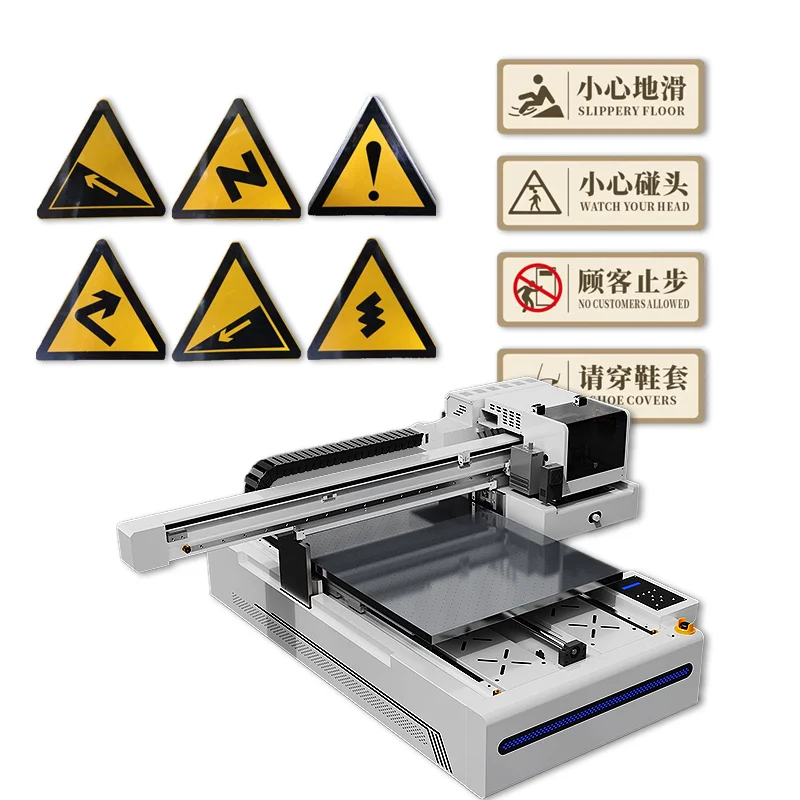 The latest 6090 uv printer desktop A1 UV printer printing Pen book ruler advertisement varnish UV inkjet printer