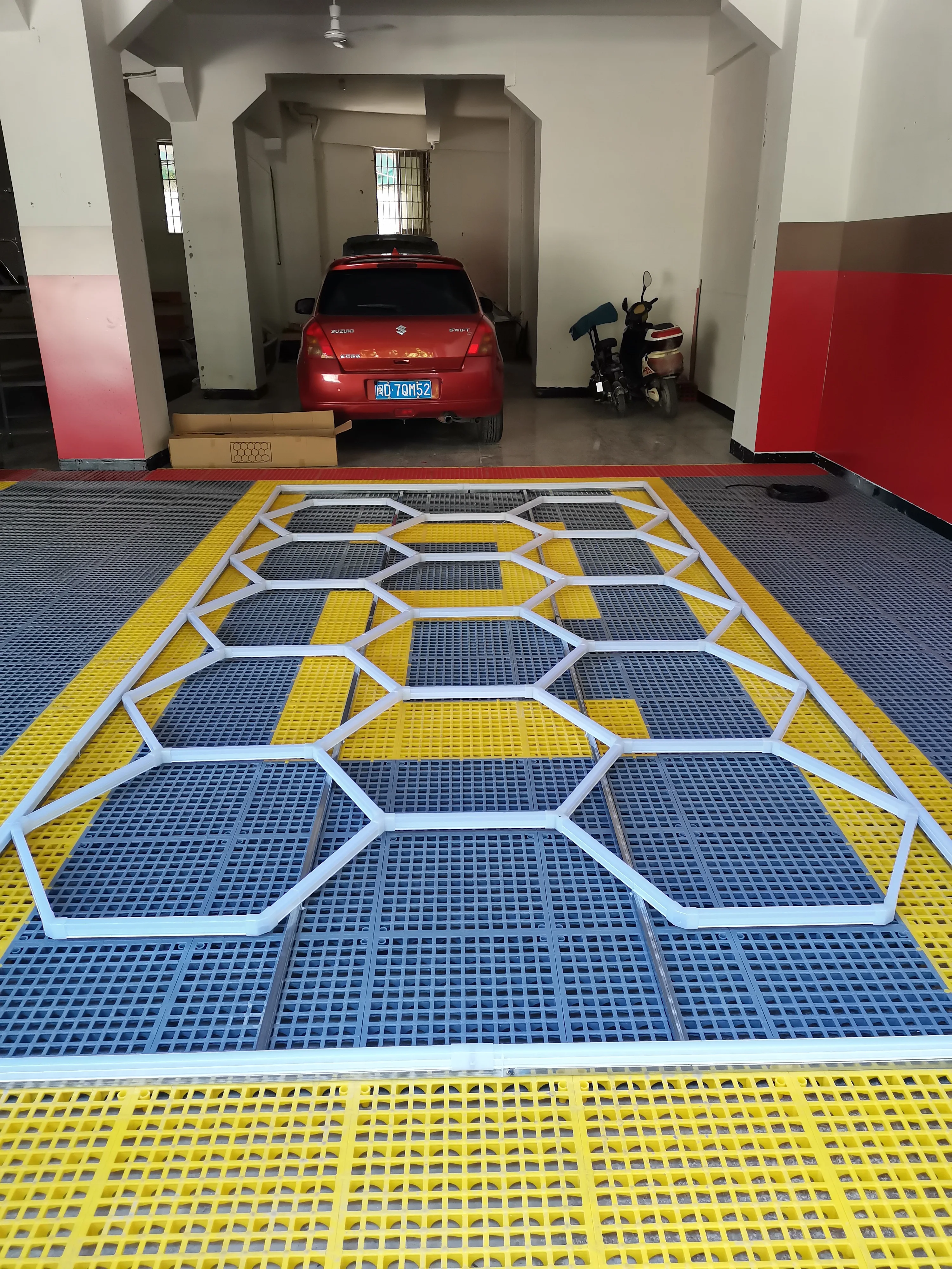 hot selling 2022 new honeycomb hexagonal wall lamp dimmer led touch light quantum lights connector