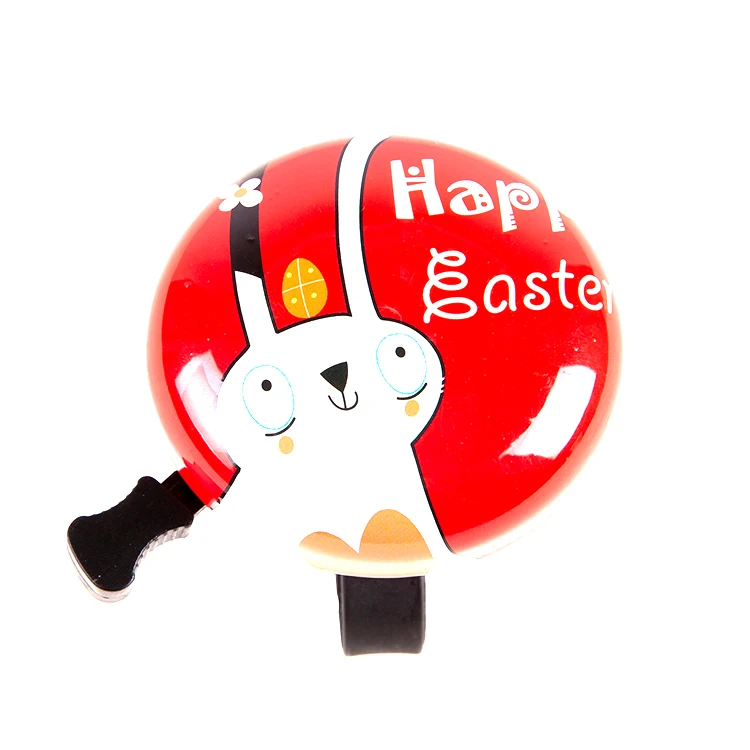 Manufacturer low price customized bike accessories easy install kids bike bell with anime pattern