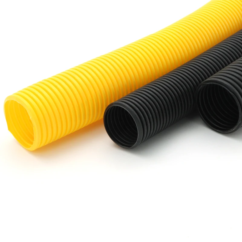 customized corrugated tube manufacture PE/PP/PA Plastic Corrugated Pipe Polyethylene Corrugated Tube