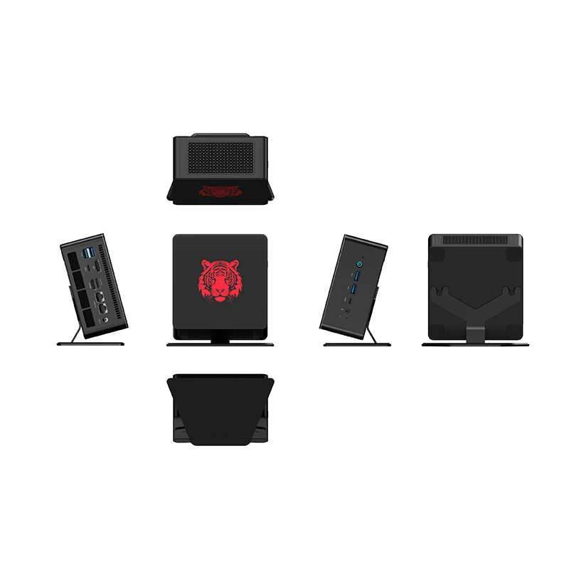 Hot Sale Mini PC R7000 AMD Gaming 7840HS 3.8GHZ-5.1GHZ 4K Display Monitor DDR5 WIFI Gamer Computer For Office Wins 11 OS