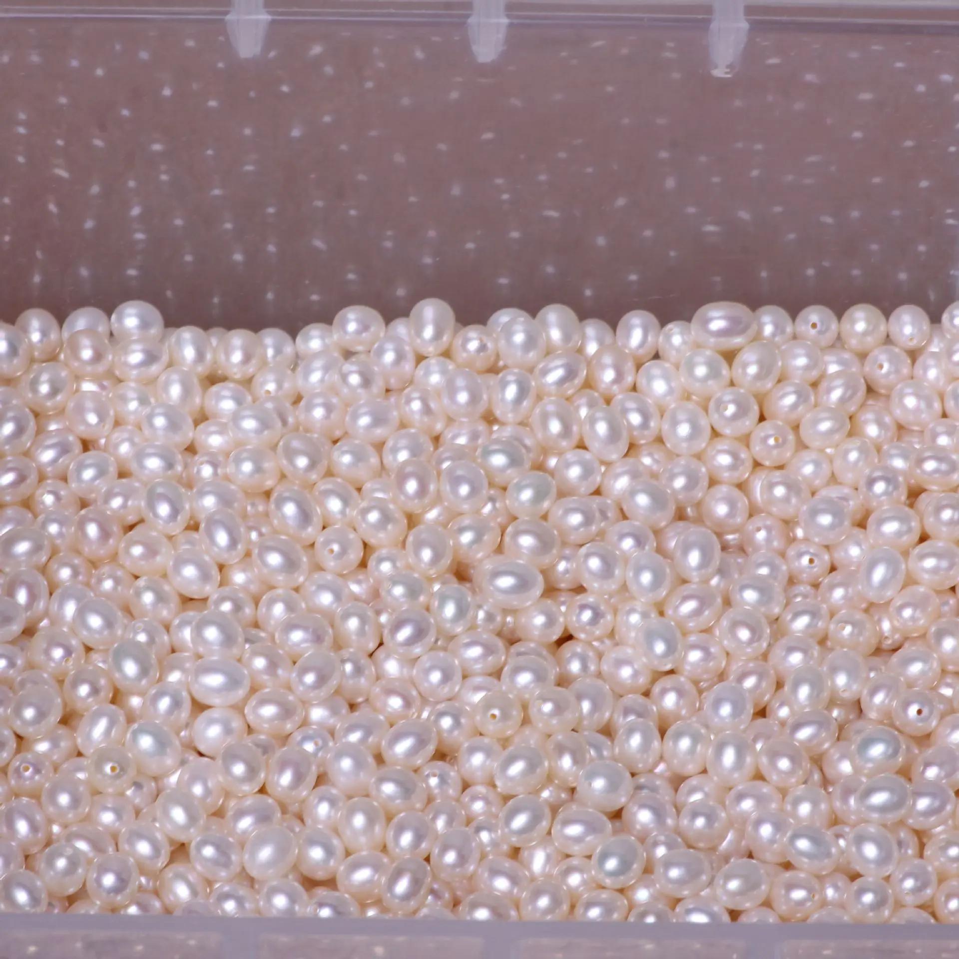
Rice Beads Wholesale Most Popular Topping Pearls Fresh Water Basically Flawless Loose Pearl 
