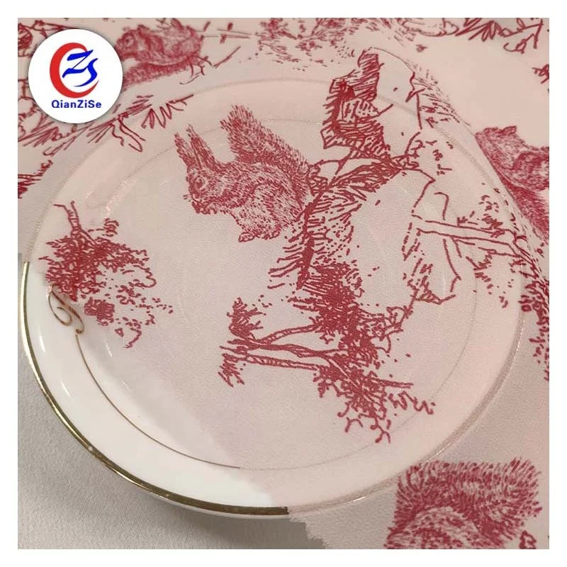 Fashion design 100% polyester floral pattern digital printed satin fabric by the yard