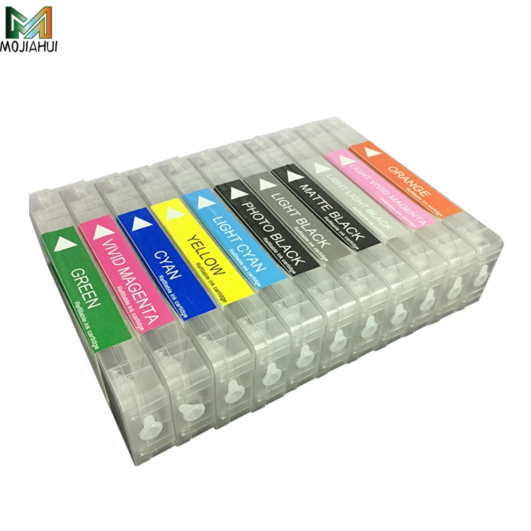 T8041-T8049 Empty Refillable Cartridge with Chip for Epson Surecolor SC P6000 P7000 P8000 P9000