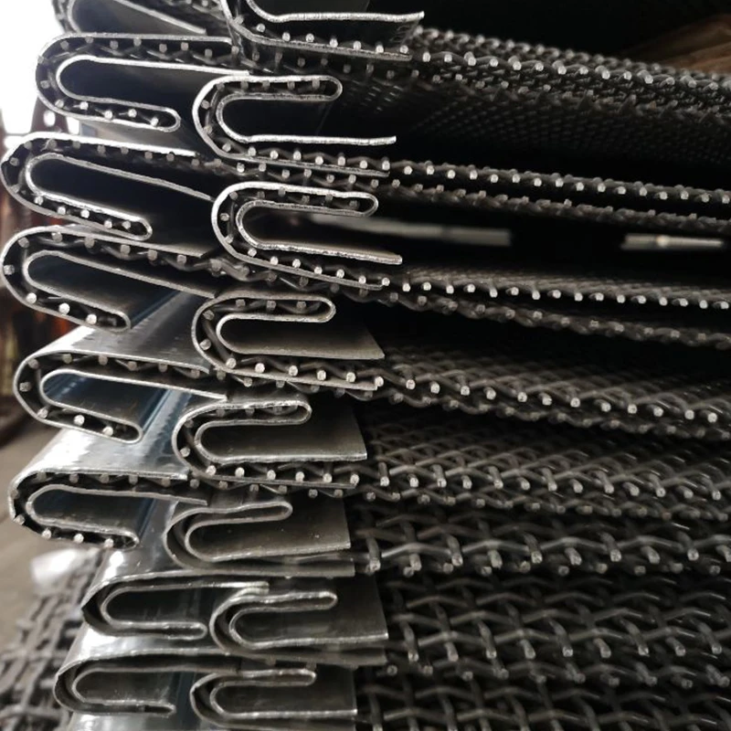 45-65Mn High carbonsteel crimped wire mesh for Vibrating Screen for South America/Latin America countries/Jamaica/Columbia/Chile