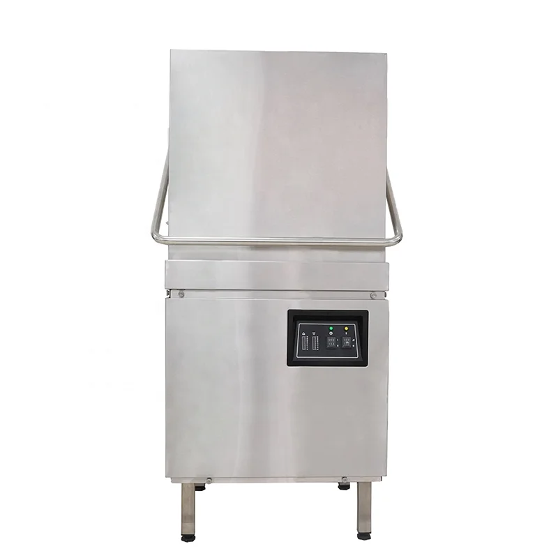Commercial Industrial Kitchen Dishwasher Automatic Utensil Washer Hood Type Dish Washing Machines