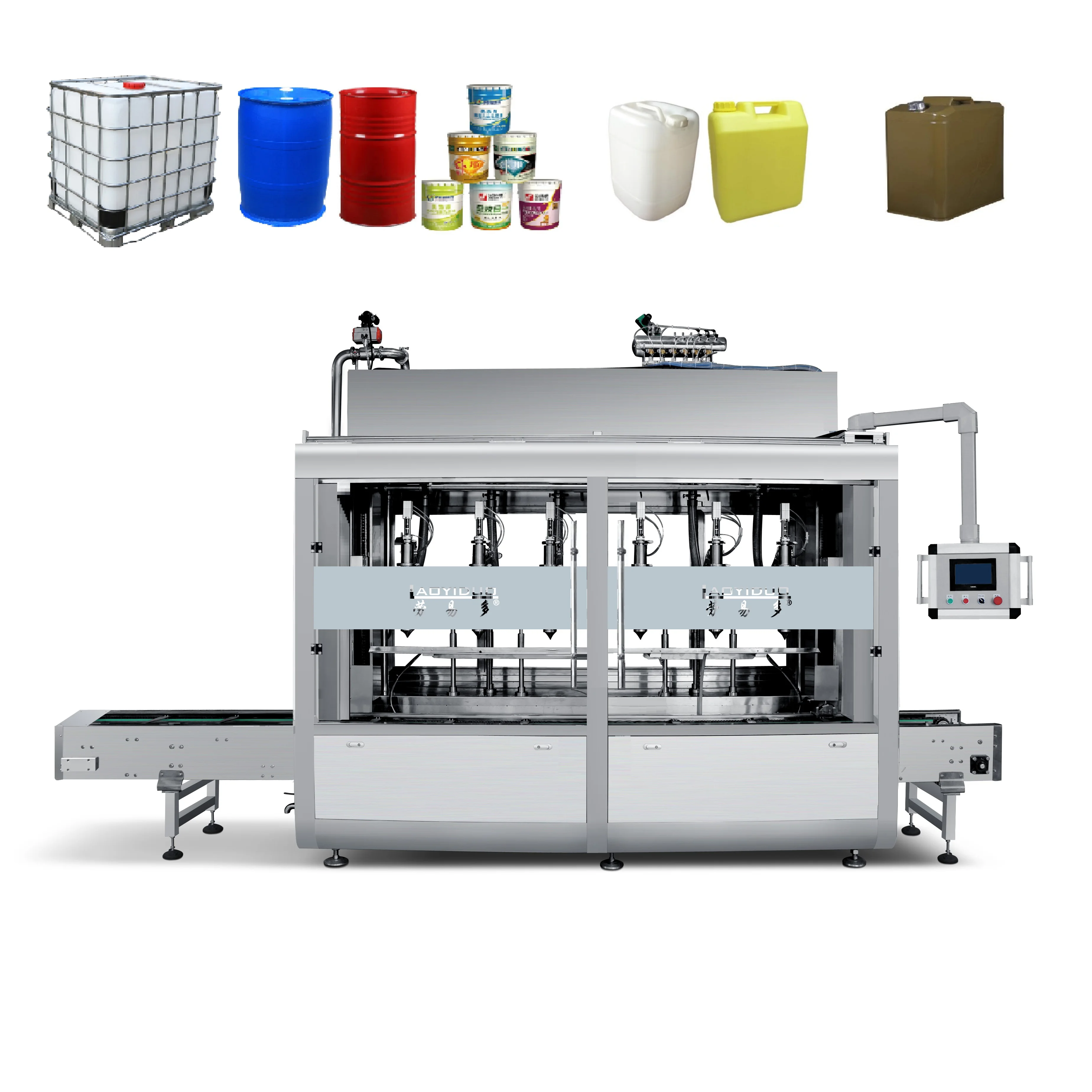 Wholesale High Quality 6 Heads Automatic Liquid Filling Machine Beverage Can Filling Machine