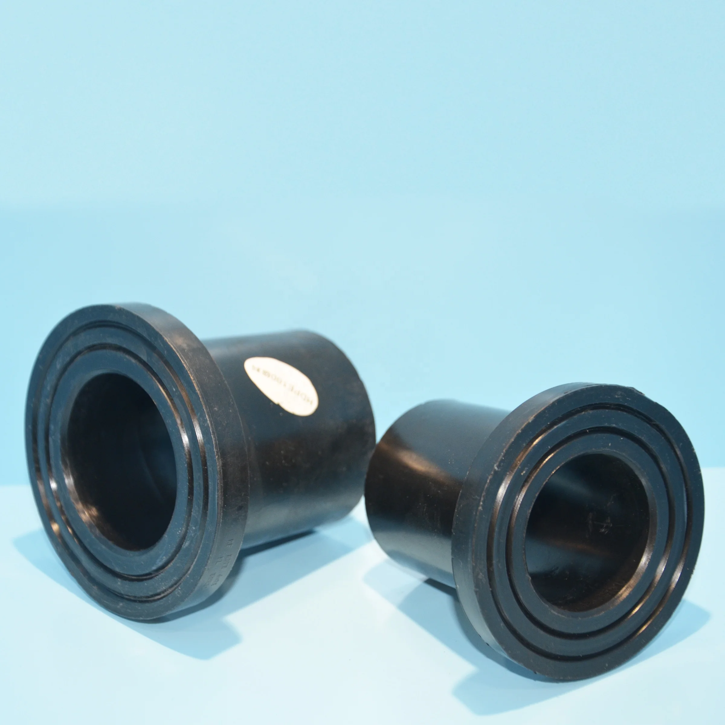 Brand Direct Supply Products Wholesale Plastic Pe100 Flanged Pipe Fittings Hdpe Butt Welded Pipe Fittings Short End Flange