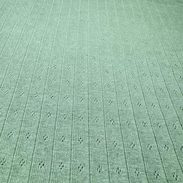 Пользовательский цвет 220gsm 60% C 40% полиэстер трикотажная CVC жаккардовая ткань для одежды