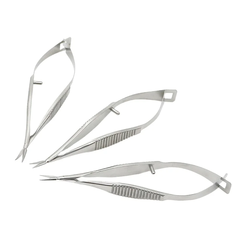 ophthlamic surgical instruments eye  Iris scissors with curved tips