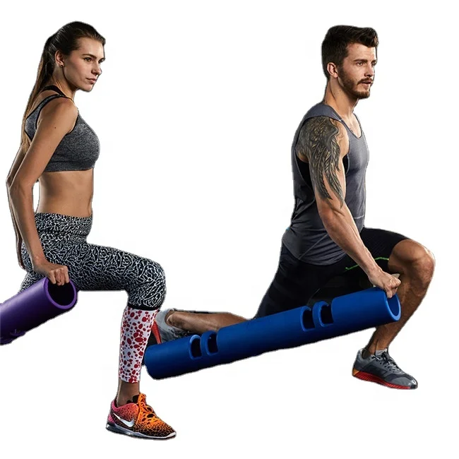 Functional Training Barrel Eco-friendly TPR And Rubber Material Weight Bar Fitness Training VIPR Fitness Tube