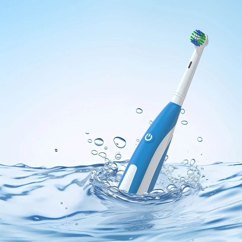 Cheap Waterproof Battery Powered Tooth brush Rotating Battery Electric Toothbrush for Adult