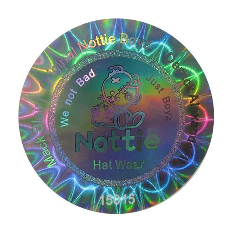 Best selling Shining laser hologram sticker custom hologam sticker
