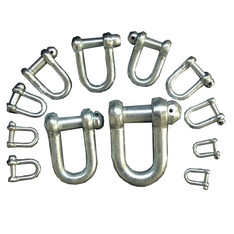 U Type Stainless Steel European Type D Shackles 4Mm 5Mm 6Mm 8Mm 10Mm