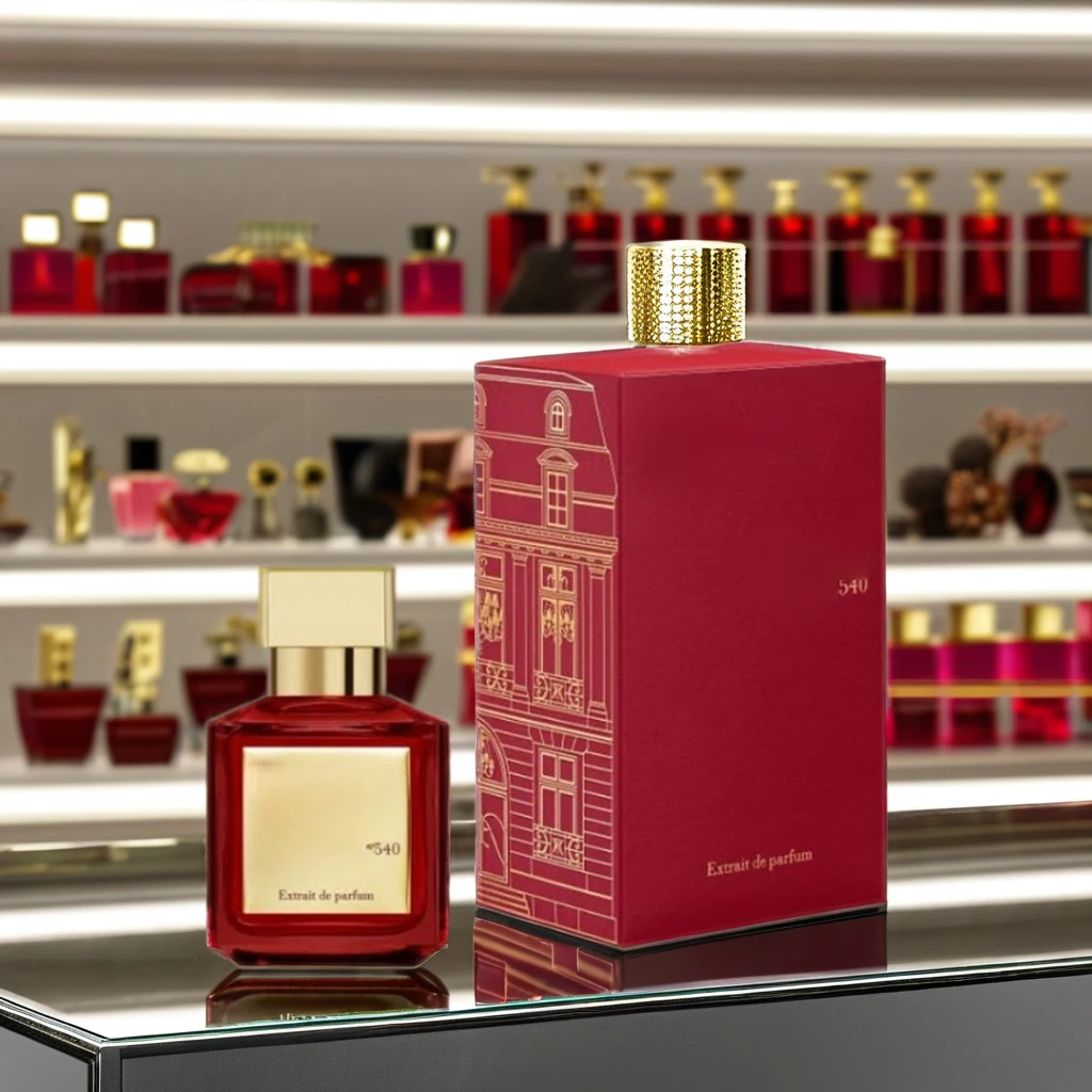 Original Red Baccarat 540 Cologne for Men and Women 1:1 Perfume from China with Rose Milk Jasmine Coconut Honey Fragrances