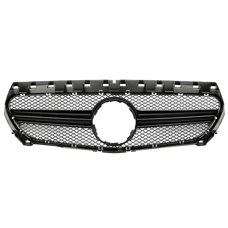 W117 A STYLE GRILLE FOR CLA 2013-2019 PRE-FACELIFT ALL BLACK  COLOR