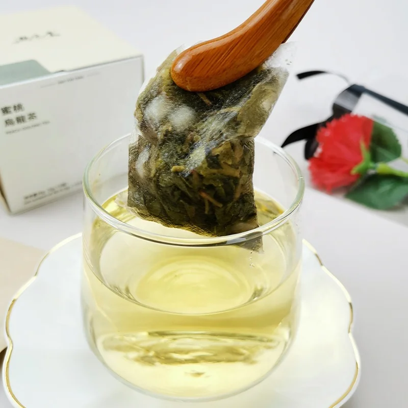 Китайский фруктовый чай белый персиковый oolong для красоты живота