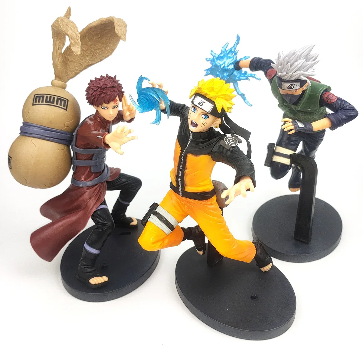 Japan Cartoon Movier Narutos Action Figure Model Toys Uzumaki Hatake Kakashi Gaara Battle Anime PVC Figure