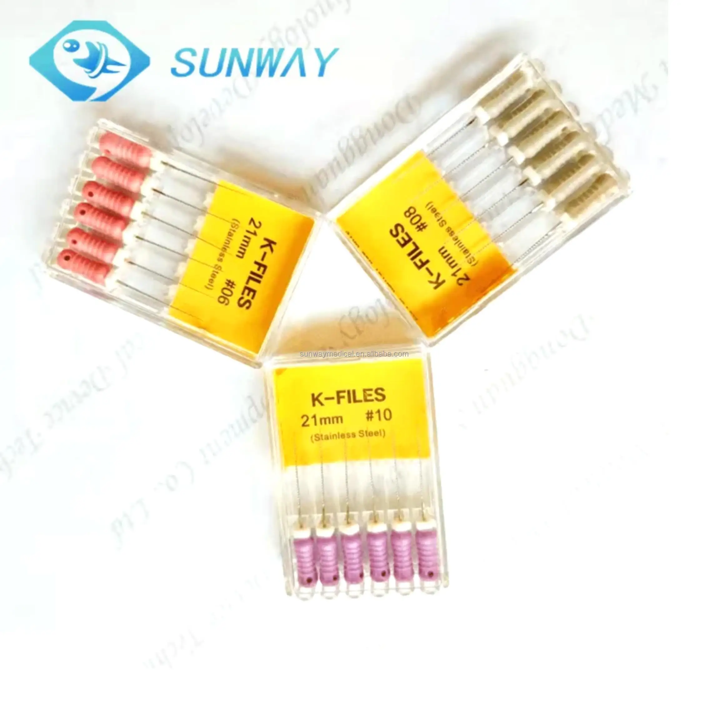 Sunway Factory price endodontics k files h files