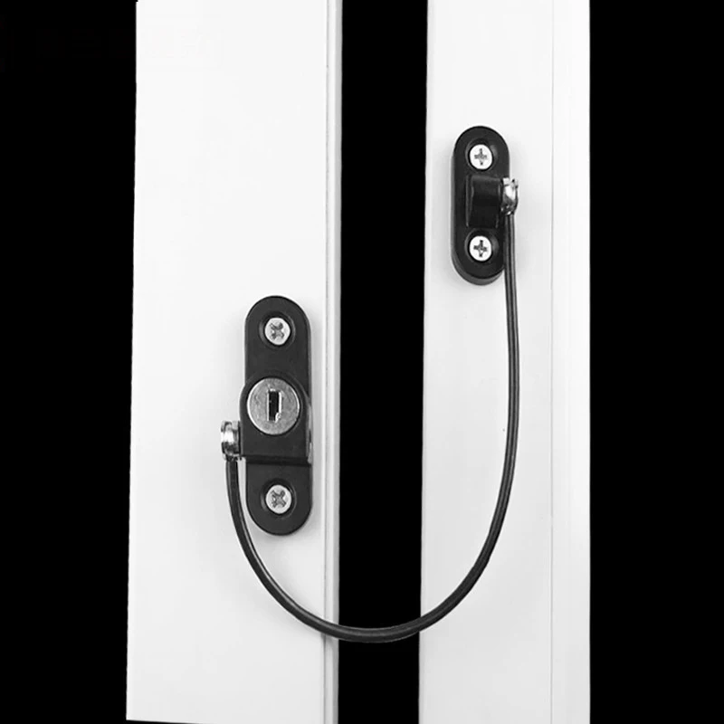 Window limiter anti-theft ventilation inside and outside window limiter child safety window lock