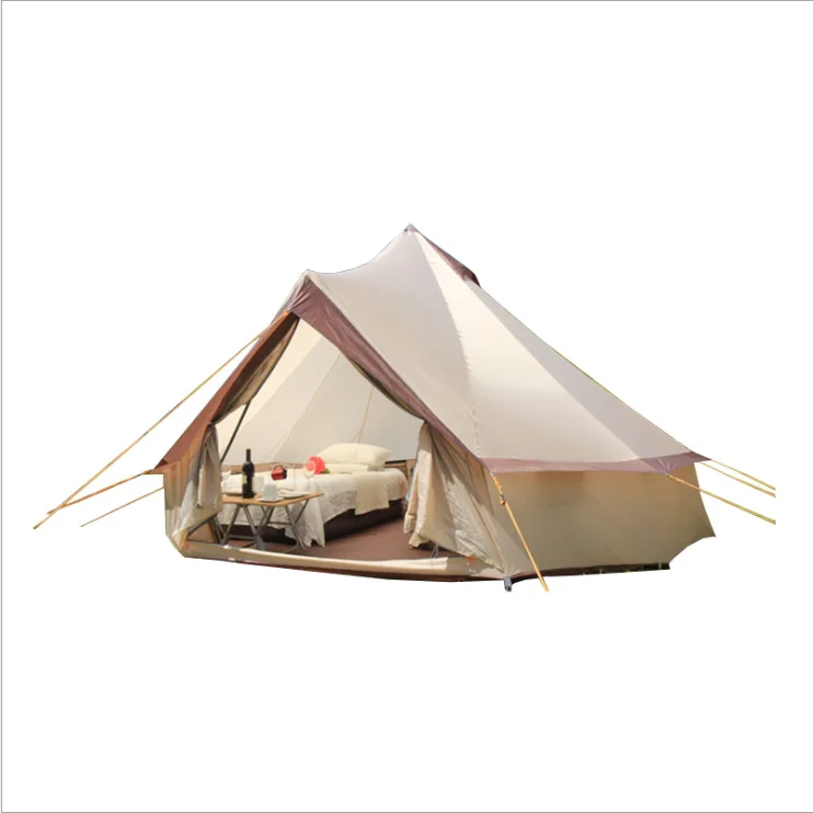 2018 Luxury Waterproof High Quality Family Camping Yurt Bell Tent