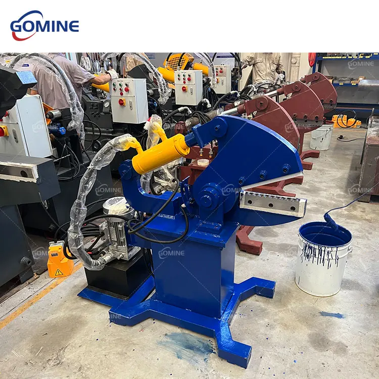 Shearing Machine Sheet Metal Tire Hydraulic Press Rubber Cutting Machine Angle Steel Alligator Shearing Machine