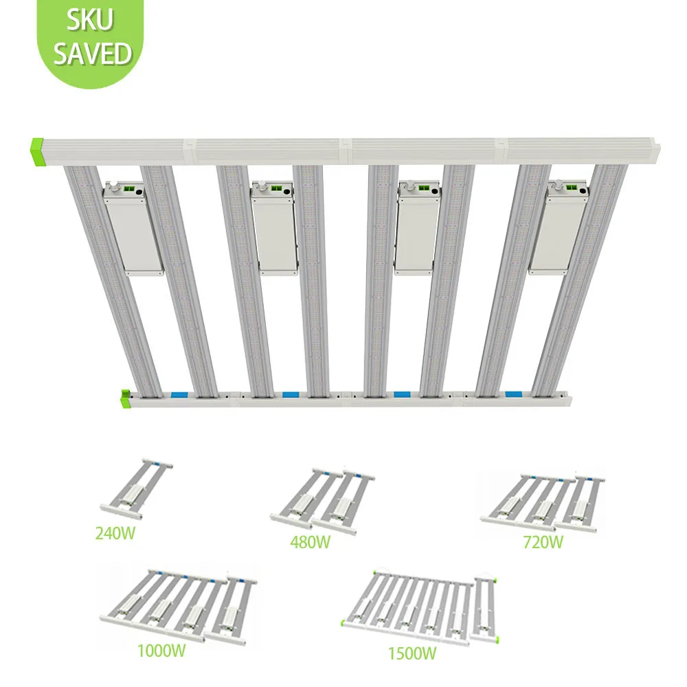 Luxgrow 2021 720w Grow Light LED Indoor Plant Professional Grower Choice 1500w CO2 800w 600w Samsung LED Grow Light 1000w 8 Bars