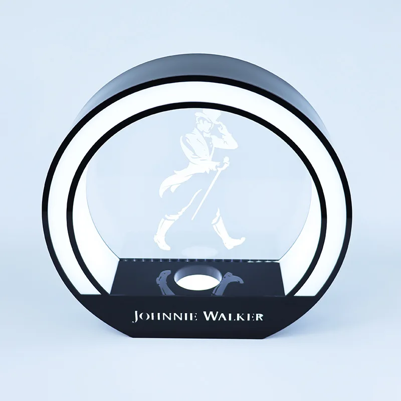 RICHSHINING Black label Walker дисплей светодиодная переноска VIP Bottle Glorifier Vokda сервисная бутылка Presenter для праздничных новинок