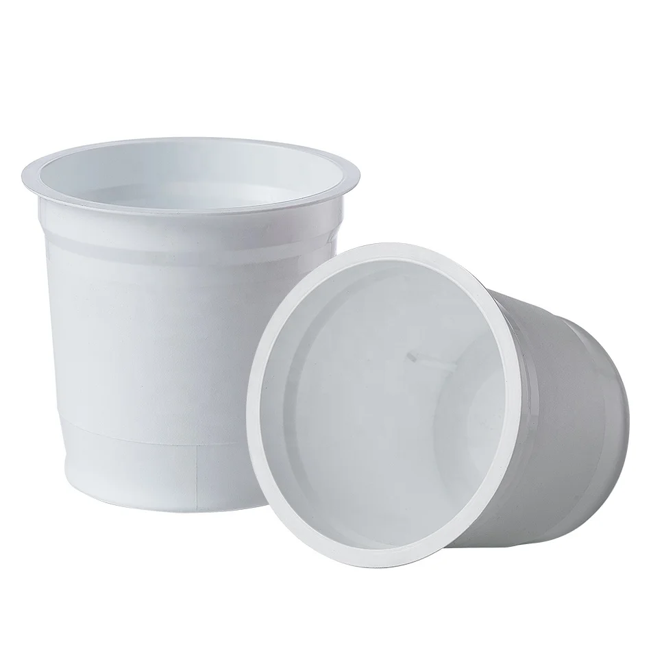 Disposable 193ml 6oz Yoghurt Ice Cream Plastic  Packaging Cup Hot Sauce Peanut Butter Container With Lid or Sealing Film