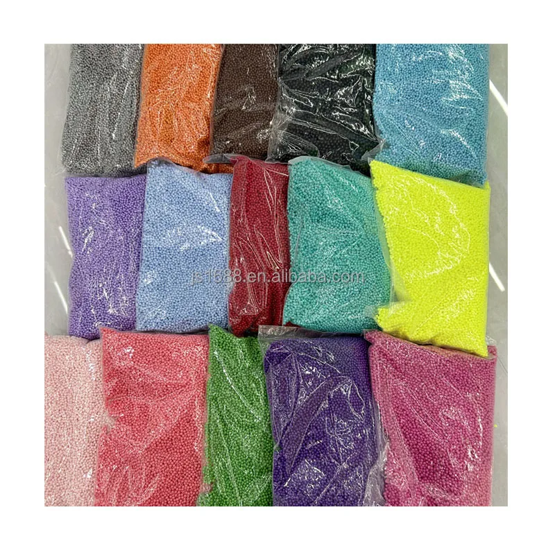 RTS fashion 6-20mm colorful round Acrylic Beads Plastic Bubblegum Beads for bag making Crafts loose Beads accessories