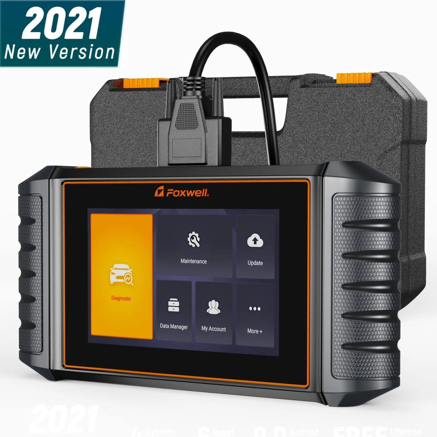Foxwell i70 Full System OBD2 Scanner 25 Reset Services, Diagnosis Maintenance Auto VIN ECU Reading, SRS SAS ABS Update GT60