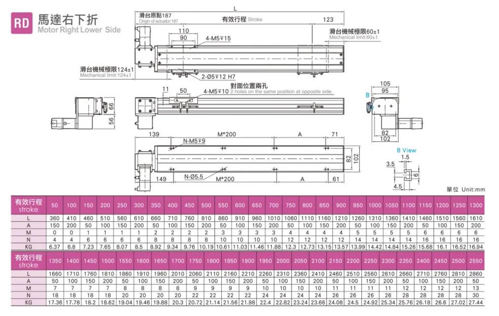 electric actuator module AT1002P single axis multi axis ball screw belt drive high precision linear aluminium guide module