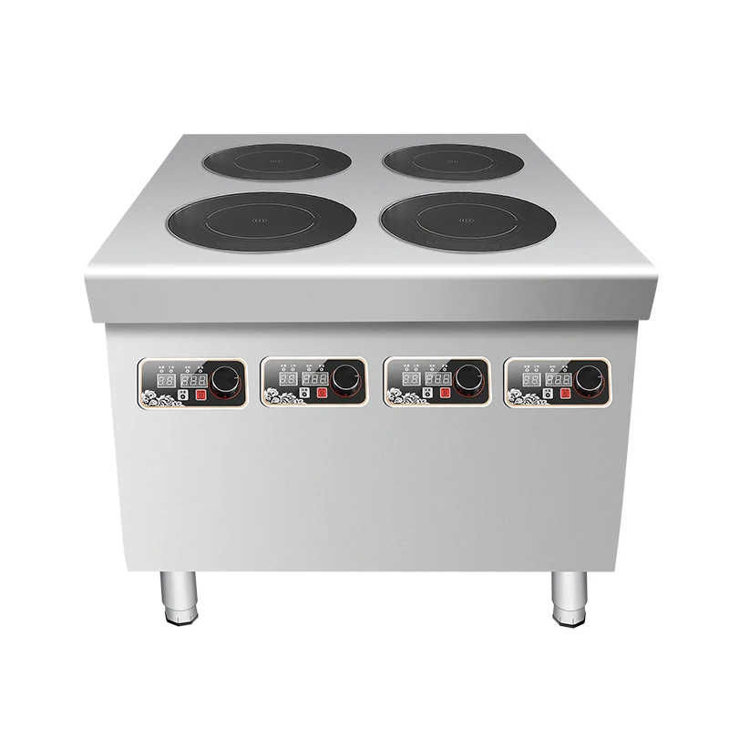 In-Smart commercial induction cooker four burner electric industrial equipment range cooktop with knob for restaurant hotel best