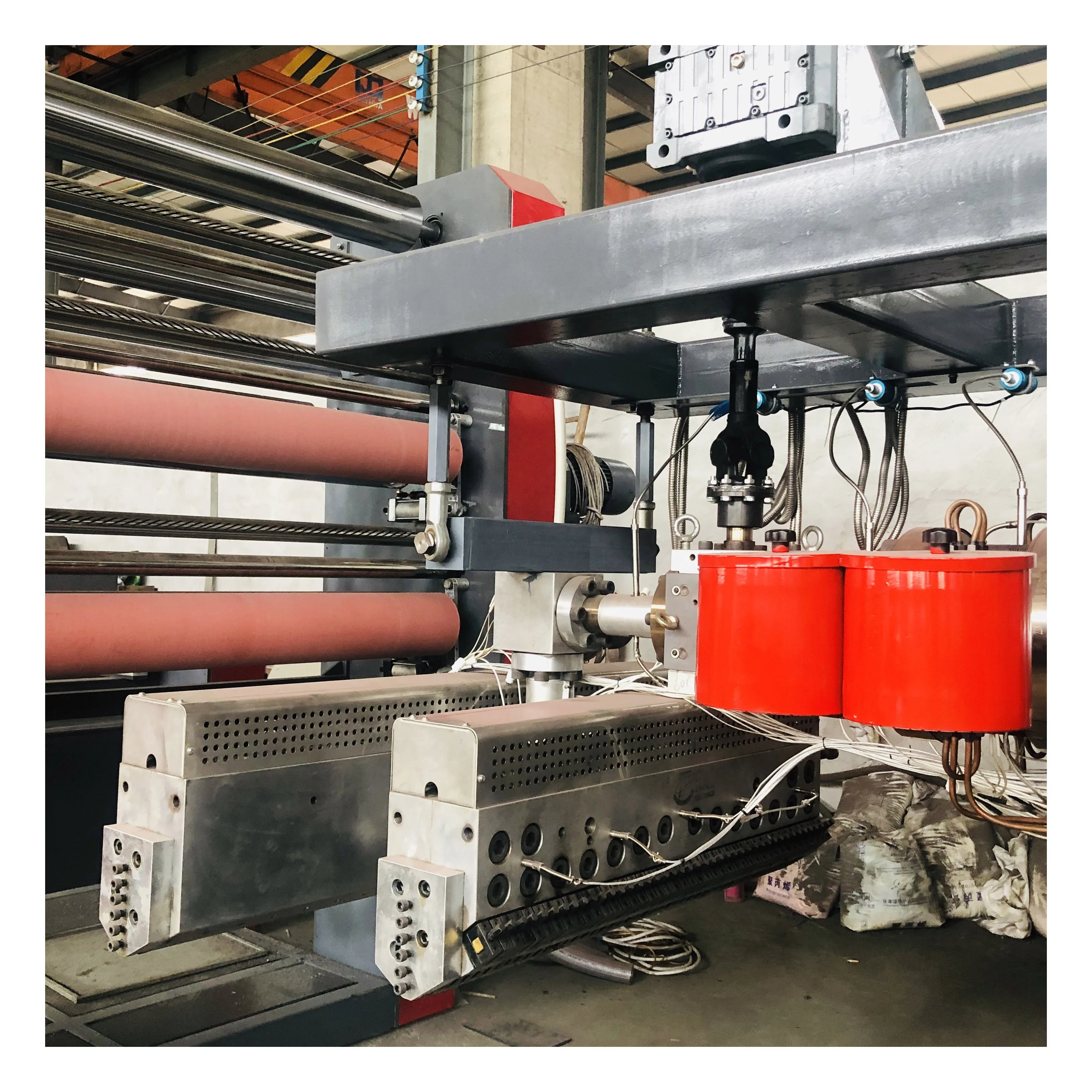 
PP woven bag making machine and PP woven sack production line 