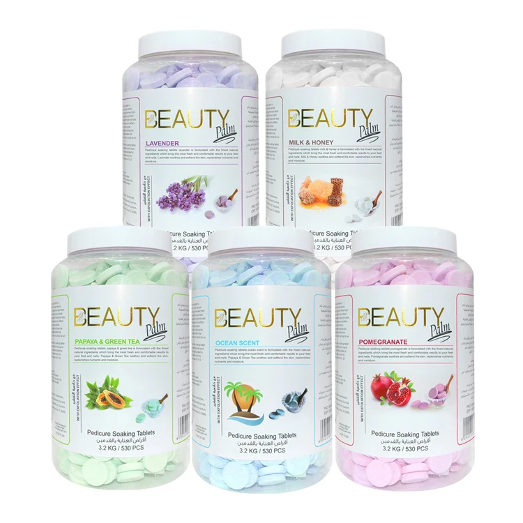 Professional Manufacture Supply  BEAUTY PALM PEDICURE SOAKING TABLETS For Foot Care