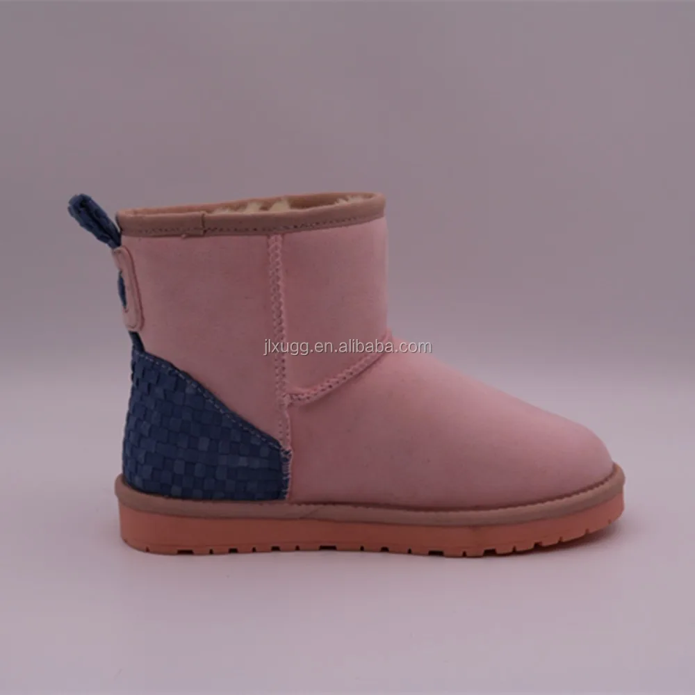 pink mini classic boots