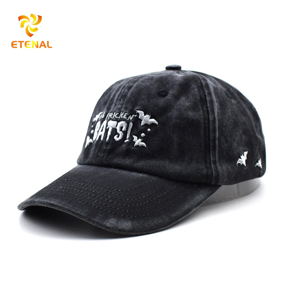 Unisex Retro Vintage unstructured baseball cap Hat Blank Solid Color Baseball Cap Dyed Distressed Washed Sports Caps