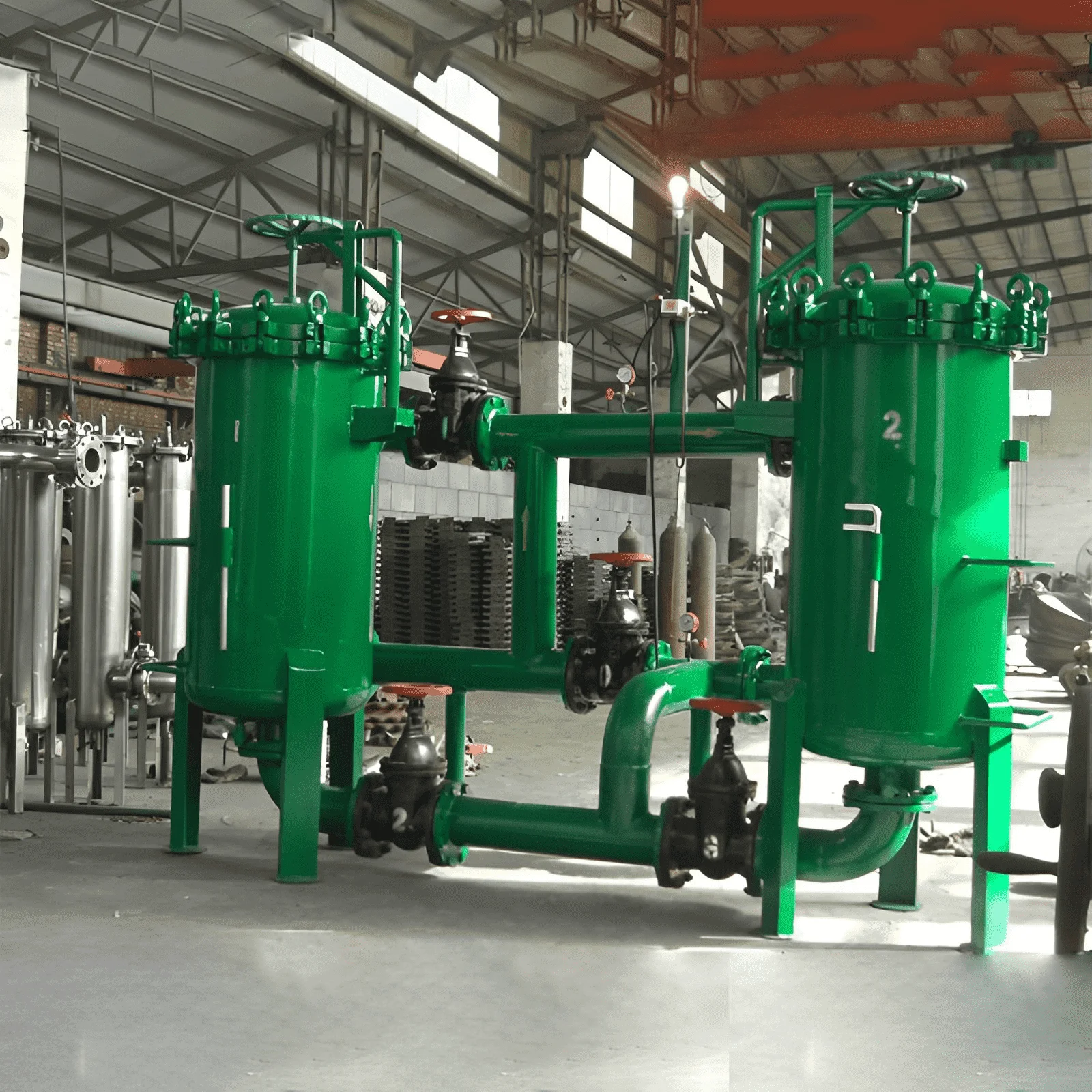 Customized Filtration Equipment Cyclone Oil Remover Pyrolysis Gas Filter