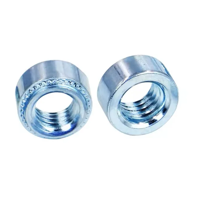 M3 M4 M5 M6 M8 Zinc-Plated Carbon Steel Press Rivet Nut 304 Stainless Steel Self-Clinching Nut Sheet Metal Lock Nut JIS Metric