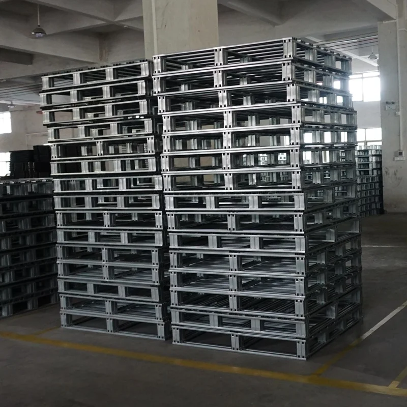 
wholesale custom adverts shipping euro steel pallets for line production 