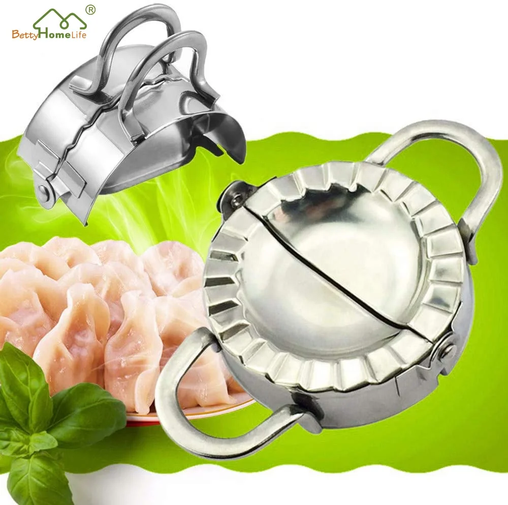 High Quality Stainless Steel Large Size Dumpling Pie Ravioli  Dough Press Maker Wrappers Mold Pastry Tool for Cooking