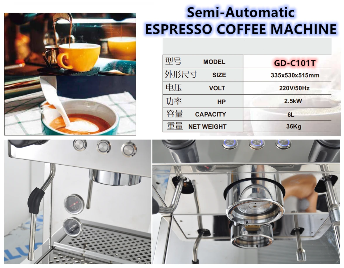 Commercial mesin kopi italian esspresso cafeteiras cofee coffe cafetera express expresso coffee makers espresso machine a cafe