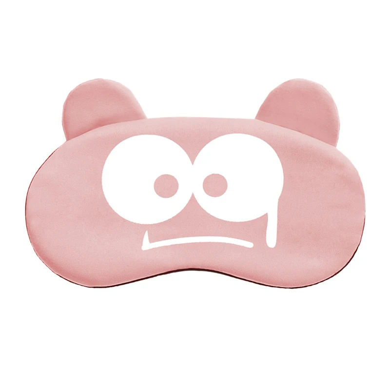Wholesale Customized Summer Cool Relief Sleeping Blackout Eye Mask Cute Funny Sleeping Eye Mask Eye Health Supplies