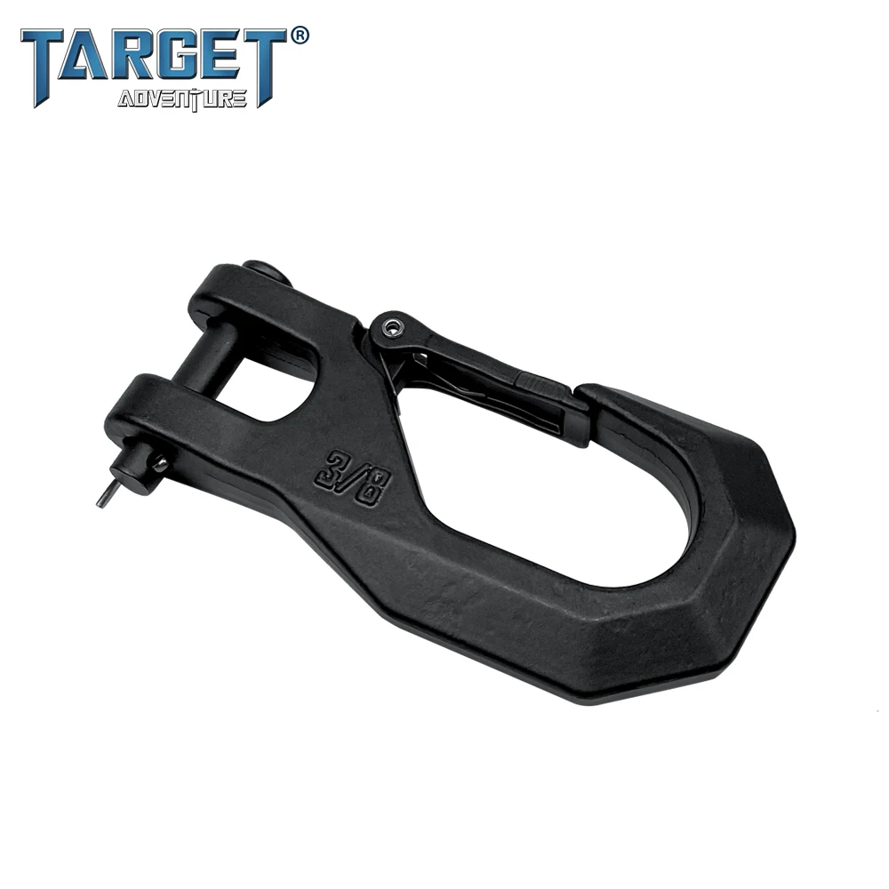 Suitable Winch Heavy Duty Electric Winch Forged Steel Alloy Big Black Hook