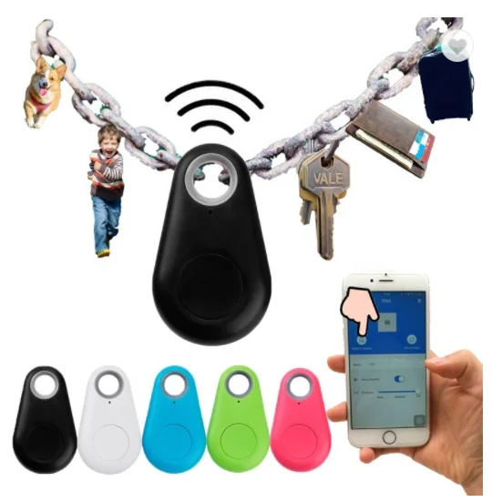 JCX Hot Selling Wireless Smart Tracker Anti Lost Alarm Key Finder For Key Chain Phone Car Pet