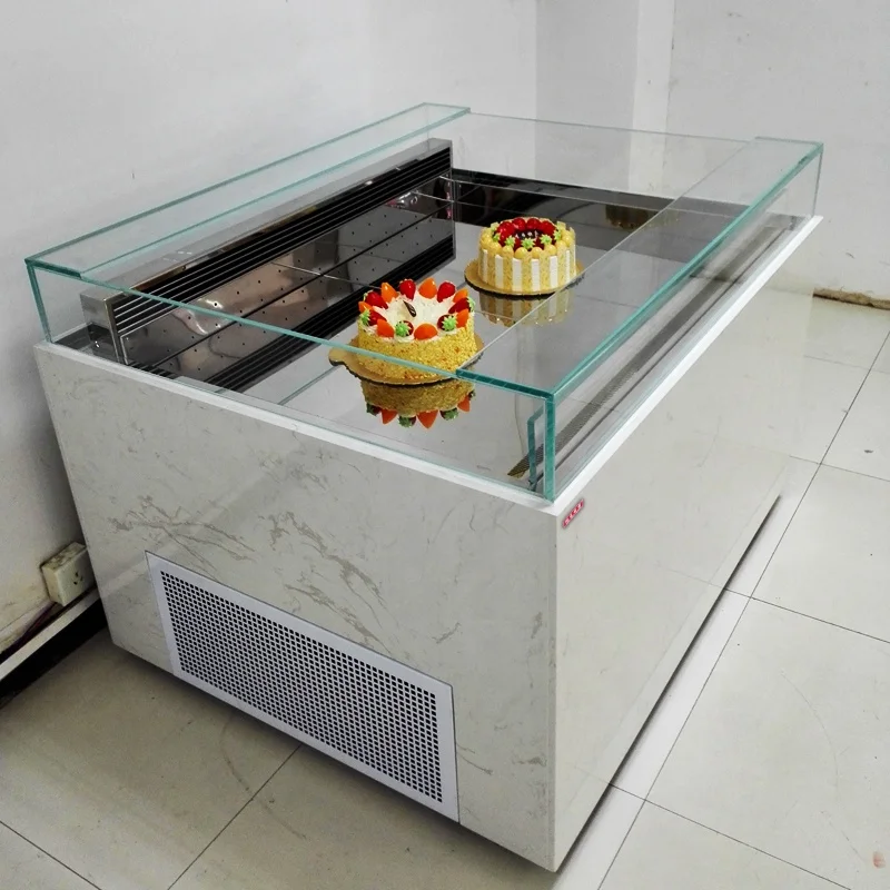 cake display fridge glass display cabinet cupcake  pastry cooling showcase glass jewelry display cabinet refrigerator freeze