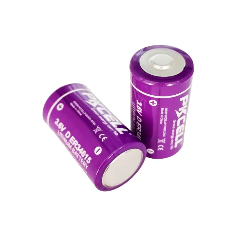 d size lithium battery er34615 3.6v 19000mah battery for gas meter