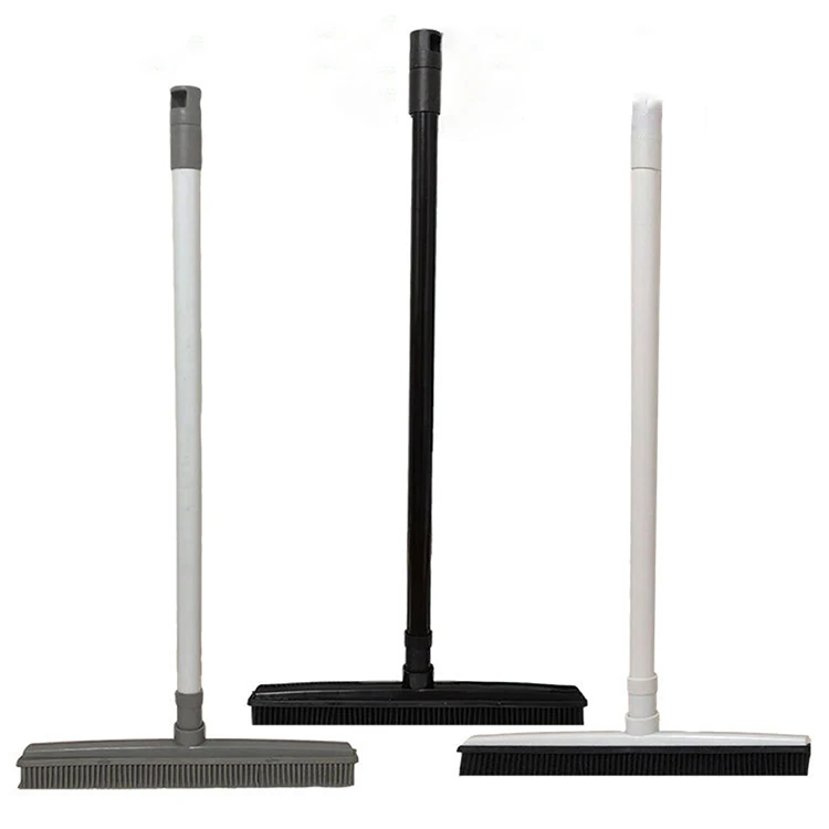 Wholesale Broom Silicone Mop For Wash Floor Clean Tools Windows Scraper  Non stick Pet Hair Sweeping Room Kitchen bedroom
