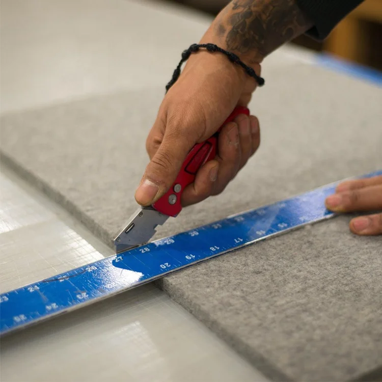 Пресс-вата тканевый лист промышленный войлок с разделенным слоем