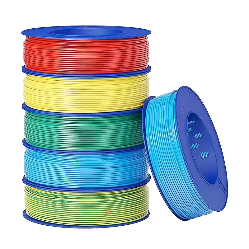 RVV BVVB Electrical Flexible Wire PVC Insulation Wire 2-5 Core Copper RVV House Power Cable 2*0.5mm 2*0.75mm 2*2.5mm Power Cable